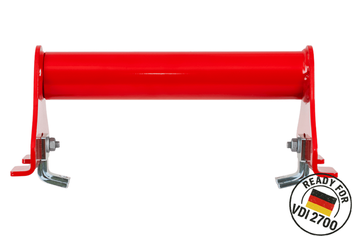 Κλείδωμα τροχού PRAMAR Radstopper VDI 2700 κόκκινο - ρυθμιζόμενο, γενικής χρήσης