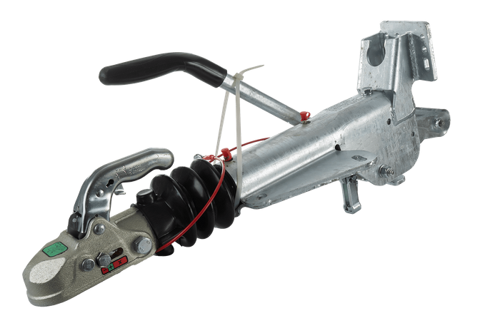 Συσκευή υπέρβασης KNOTT KF27B με κοτσαδόρο K27A για ρυμουλκούμενο 2700 kg με ράβδο έλξης τύπου V και στήριγμα τροχού στήριξης