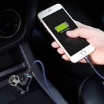 Φορτιστής αυτοκινήτου BASEUS Y Type 2xUSB, Πρίζα Αναπτήρα 40W