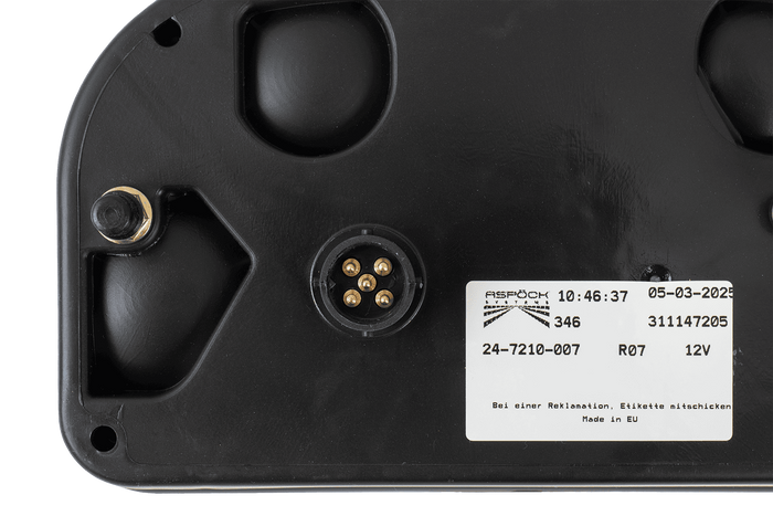 Πίσω φανός ASPÖCK Multipoint II, 6 λειτουργιών, δεξιά