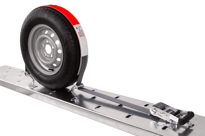 Σετ τεσσάρων ιμάντων μεταφοράς ρυμουλκούμενου HEFFA CARLINE 130, ιμάντες ασφάλισης τροχών 5m/50mm/5t VDI 2700