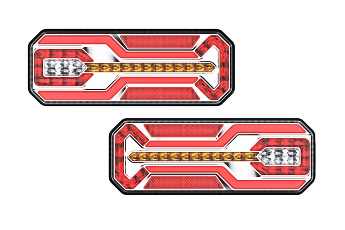 Καλώδιο LED πίσω φώτων TruckLED L1949+L1950 0,45μ 6 λειτουργίες αριστερά+δεξιά