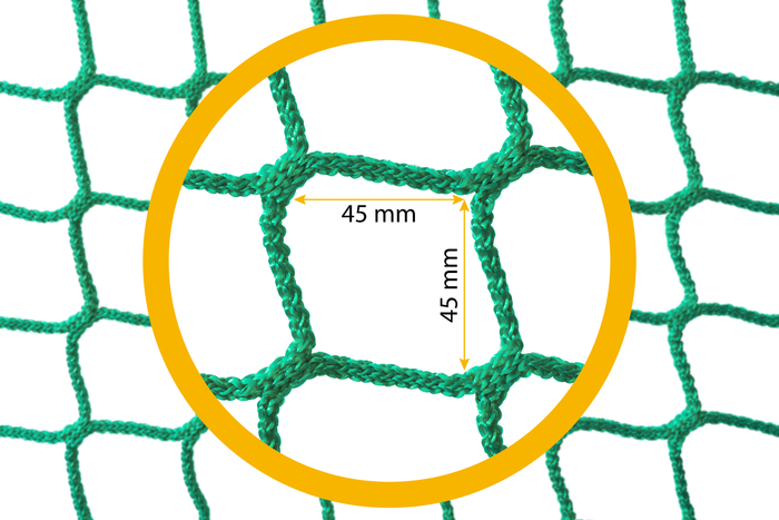Δίχτυ ασφαλείας UNITRAILER για τρέιλερ - διαστάσεων 2,5x3,5 m
