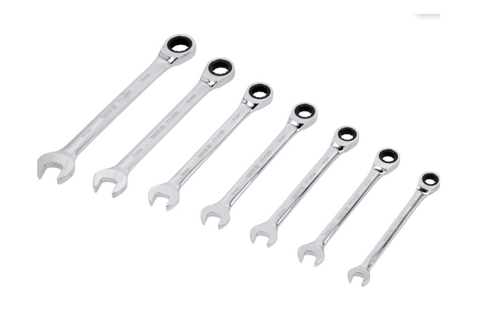 YATO YT-0208 κλειδιά καστάνιας 10-19mm 7 τεμάχια.