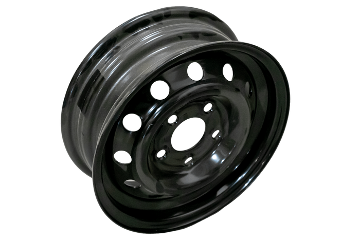 OUTLET Χαλύβδινη ζάντα για τρέιλερ UNITRAILER μαύρη 4.5Jx13"H2 5x112 ET:30