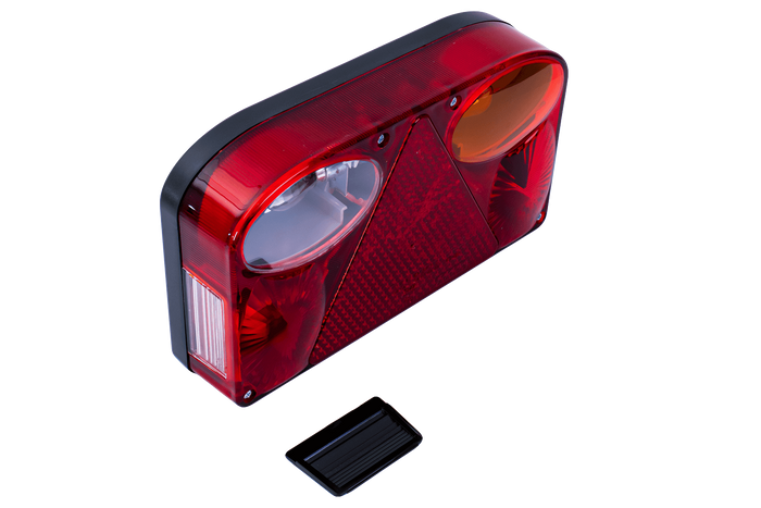 Πίσω φώτα FRISTOM FT-088 + πλεξούδα MANTES 7m 13-PIN