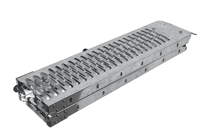 UNITRAILER ALR004B πτυσσόμενη ράμπα χάλυβα drive-on για ρυμουλκούμενο 190cm 200kg