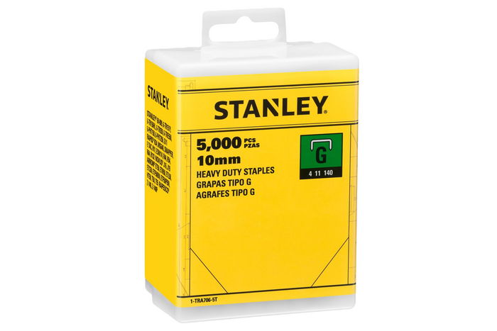 Συνδετήρες STANLEY 1-TRA706-5T Τύπος G 4/11/140 10mm 5000 τεμάχια