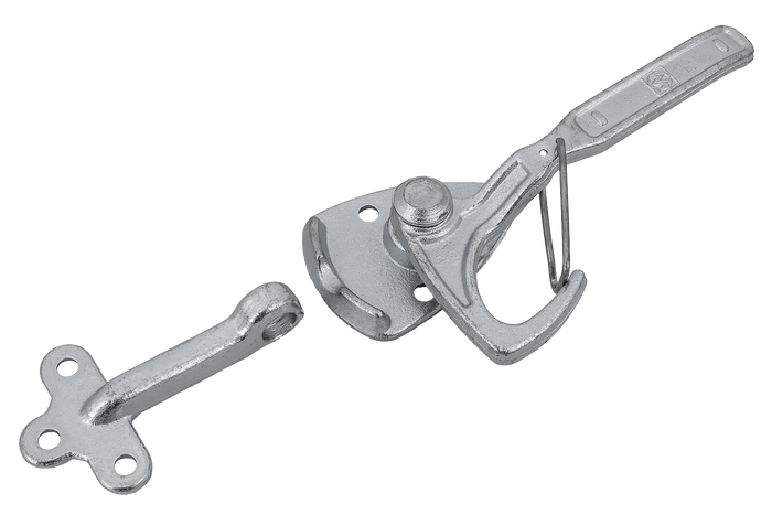 Αριστερό πλευρικό κοτσαδόρο με συνδετήρα WINTERHOFF WV 20-L + WVG 20-A, πλήρες κλείσιμο πλευράς τρέιλερ