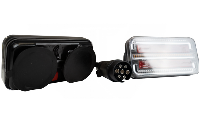 TT Technology TT.12028B-DI Πίσω φώτα LED 3 λειτουργιών αριστερά+δεξιά, ασύρματα, μαγνητικά