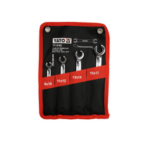 Κλειδιά μισάνοιχτα YATO YT-0143 8-17mm 4 τεμ.