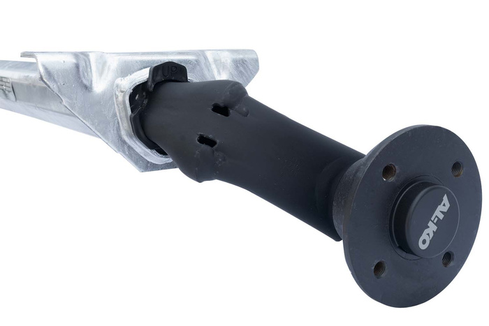 AL-KO OPTIMA άξονας χωρίς φρένο για ρυμουλκούμενο 750kg 1240mm 1630mm 4x100