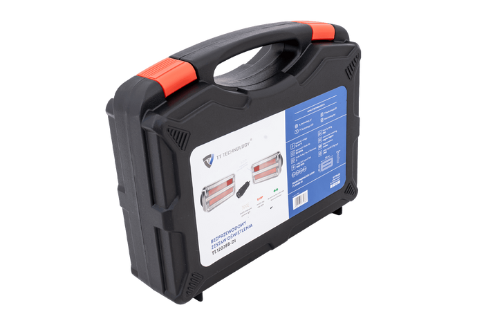 TT Technology TT.12028B-DI Πίσω φώτα LED 3 λειτουργιών αριστερά+δεξιά, ασύρματα, μαγνητικά