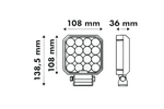 Λάμπα εργασίας LED LAYTZ LY7107 64xLED 6400lm τετράγωνη