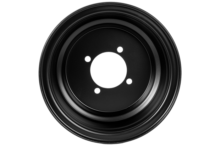 Ζάντα UNITRAILER από χάλυβα μαύρη 5.5Ix8"H2 4x88 ET:-2