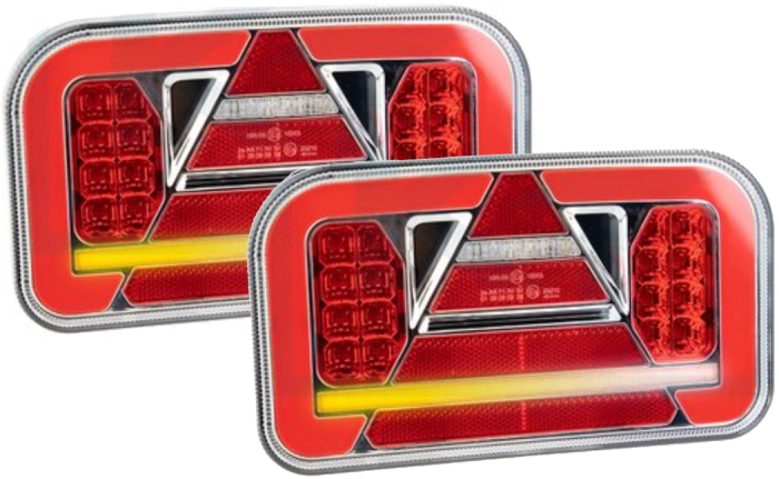 OUTLET TT Technology TT.12513 Πίσω φώτα LED 6 λειτουργίες αριστερά+δεξιά