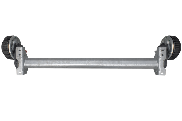 AL-KO COMPACT άξονας φρένων για ρυμουλκούμενο / ρυμουλκούμενο 1500kg 1260mm 1630mm 5x112