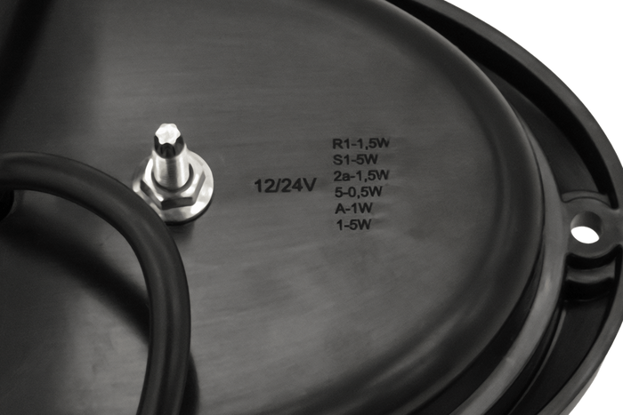 FRISTOM FT-356 LED γενική μπροστινή λάμπα με περίβλημα για χωνευτή τοποθέτηση