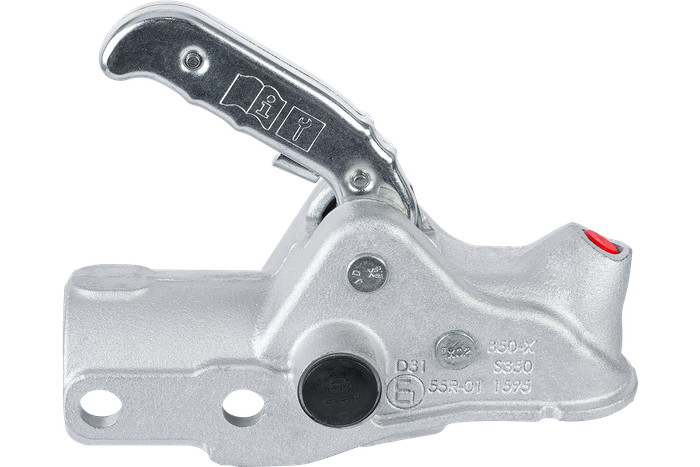 AL-KO AK351 μπίλια κοτσαδόρος για ρυμουλκούμενο 3500 κιλών με σωληνοειδές ράβδο έλξης 60 mm, χυτοσίδηρος