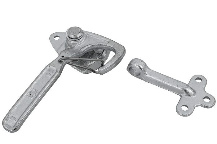 Δεξιά πλευρά ρυμούλκησης με συνδετήρα WINTERHOFF WV 20-R + WVG 20-A, πλήρες κλείσιμο πλευράς τρέιλερ