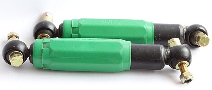 Σετ: 2x AL-KO Octagon αμορτισέρ πράσινο 900-1600 kg + 2x σετ στηριγμάτων AL-KO