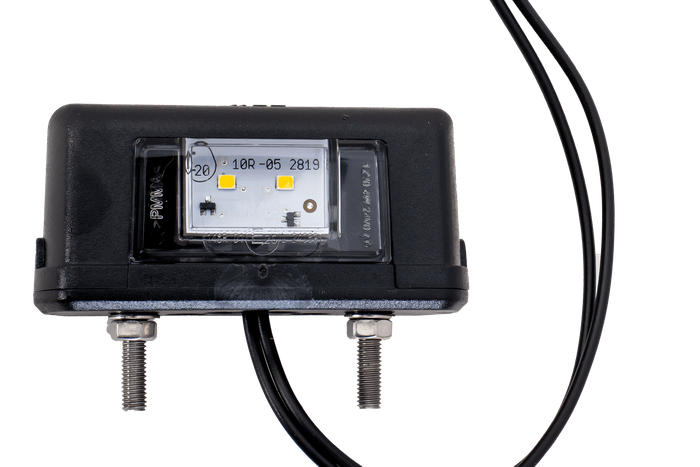 Φως πινακίδας κυκλοφορίας LED WAŚ W52 με καλώδιο 0,2 μέτρων