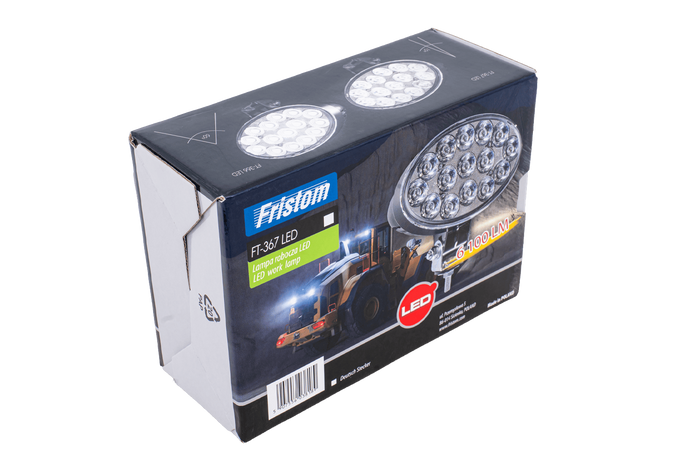 Λάμπα εργασίας LED με ανακλαστήρα FRISTOM FT-366 15xLED 6200lm