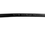 TEXSIM YLY-Sp 2x0.75 ηλεκτρικό καλώδιο δύο πυρήνων - 1m