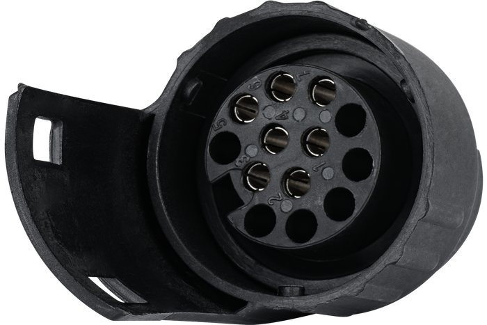 Προσαρμογέας KAMAR, υποδοχές ρυμούλκησης με μειωτήρα 7/13 PIN