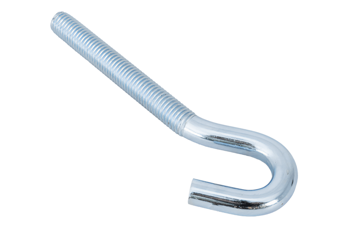 Γάντζος κατασκευής DROMET HZ M10x120 με ανοιχτό άκρο (λυγισμένο)