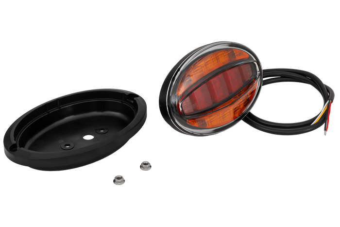 Πίσω φως γενικής χρήσης LED FRISTOM FT-355 με χωνευτό περίβλημα