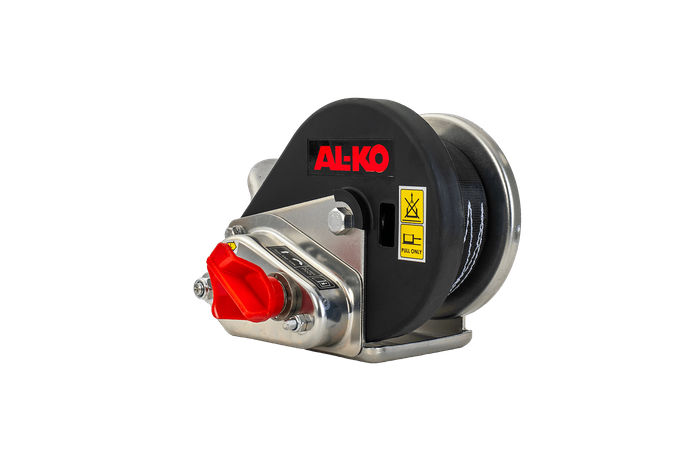 Βαρούλκο, βαρούλκο χειρός για ρυμουλκούμενο φορτηγό AL-KO 450kg με ιμάντα 6m, φρένο και αυτόματο ξετύλιγμα