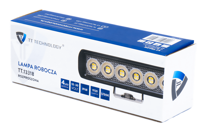 Λάμπα εργασίας LED ανακλαστήρας TT TECHNOLOGY TT.13318 24xLED 1920lm ορθογώνια