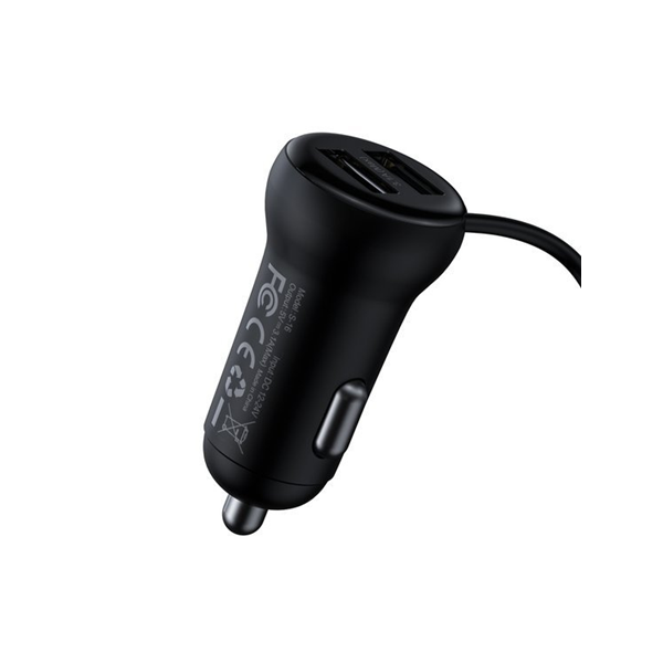 Πομπός FM BASEUS T τύπου S-16 bluetooth 5.0 MP3 + φορτιστής αυτοκινήτου 2x USB