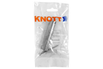 Άξονας στήριξης τροχού KNOTT 406024.001, δακτύλιος 84x20mm