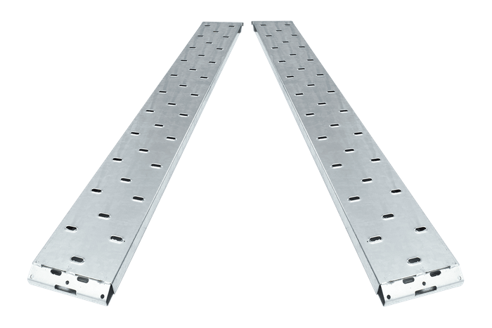 UNITRAILER ράμπες χαλύβδινες ράμπες για ρυμουλκούμενο φορτηγό 250cm 1500 kg σετ 2 τμχ