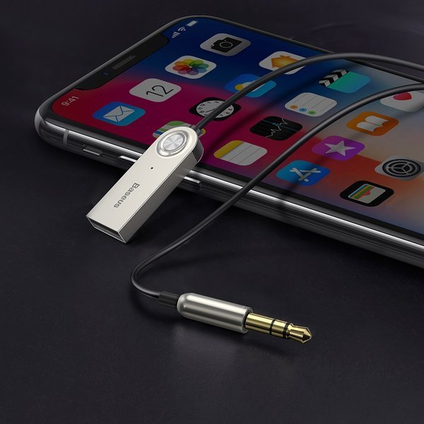 Προσαρμογέας πομπός BASEUS BA01 Δέκτης ήχου AUX Bluetooth 5.0