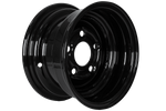 Ατσάλινο χείλος για τρέιλερ UNITRAILER μαύρο 6Jx10&quot;H2 5x112 ET:-4