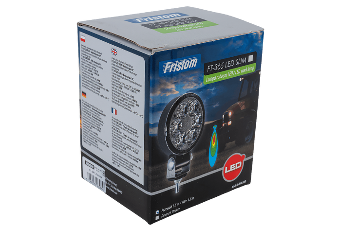 Λάμπα εργασίας LED με ανακλαστήρα FRISTOM FT-364 SLIM 6xLED 1500lm