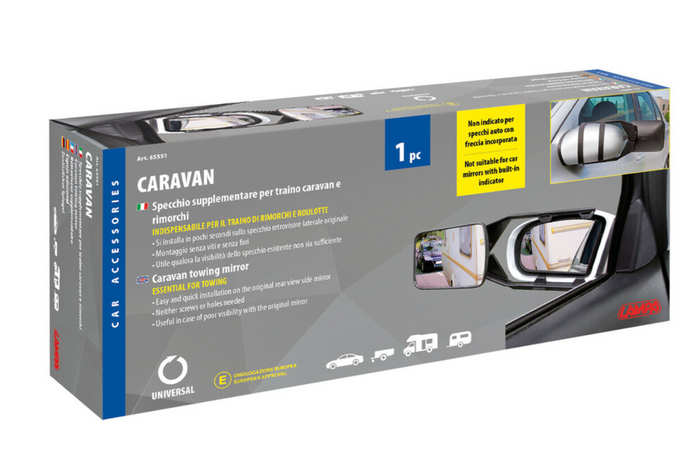 Καθρέφτης ρυμούλκησης τρέιλερ LAMP CARAVAN 150×110mm