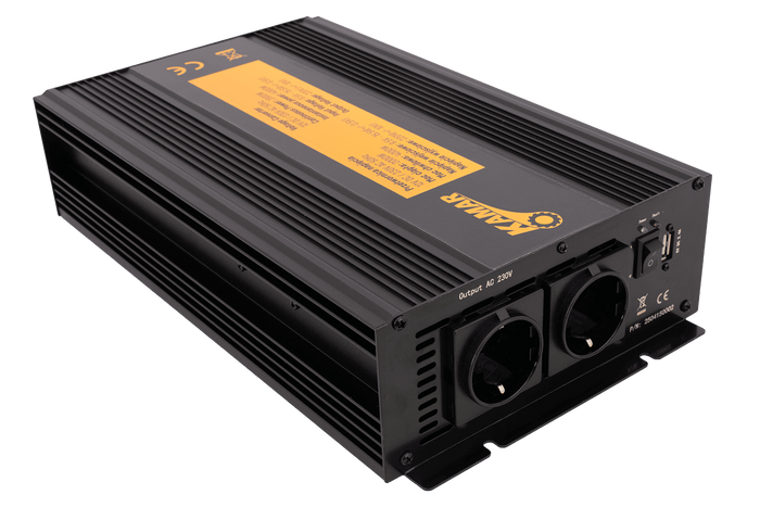 Μετατροπέας τάσης 12V/230V (2000/4000W) KAMAR E1930