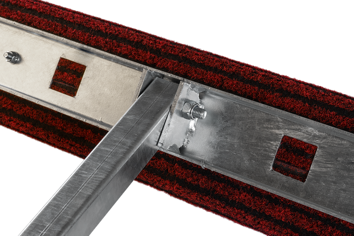 UNITRAILER επίπεδη πλαϊνή στήριξη, μήκος 59cm, ύψος 8cm, για ρυμουλκούμενο σκάφους