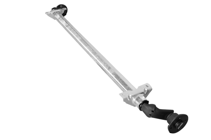 AL-KO OPTIMA άξονας χωρίς φρένο για ρυμουλκούμενο 750kg 1350mm 1840mm 4x100