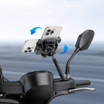 Βάση στήριξης κινητού ποδηλάτου/μοτοσικλέτας BASEUS GoTrip Series για καθρέφτη