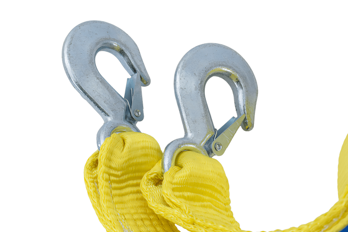 Σχοινί ρυμούλκησης με γάντζους Ιμάντας ρυμούλκησης UNITRAILER 5m/50mm/4t κίτρινο