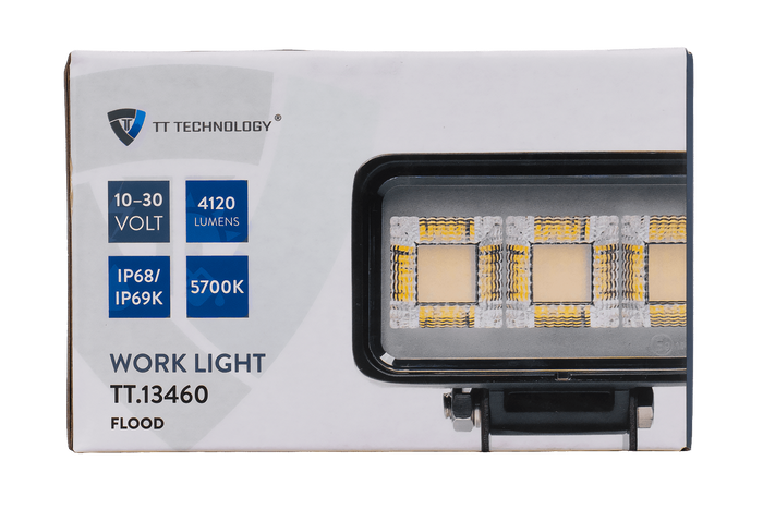 Λάμπα εργασίας LED ανακλαστήρας TT TECHNOLOGY TT.13460 60xLED 4120lm ορθογώνια