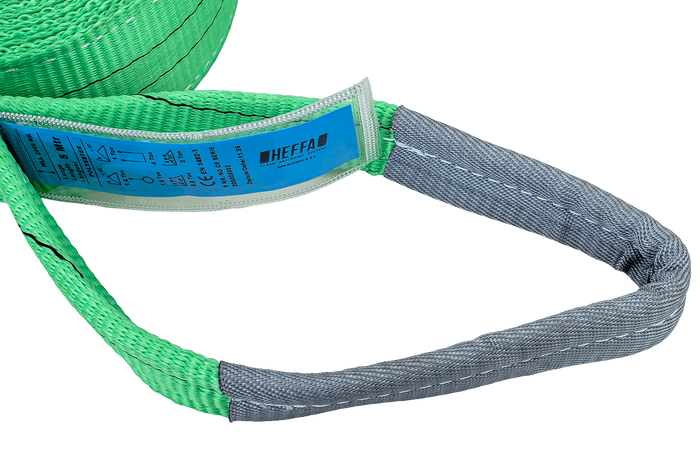 HEFFA γερανός ιμάντας 5m/60mm/2t με θηλιές