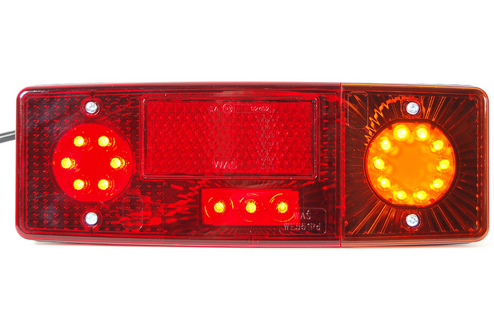 Πίσω φανάρι WAŚ WE551DP 484 LED 4 λειτουργίες δεξιά