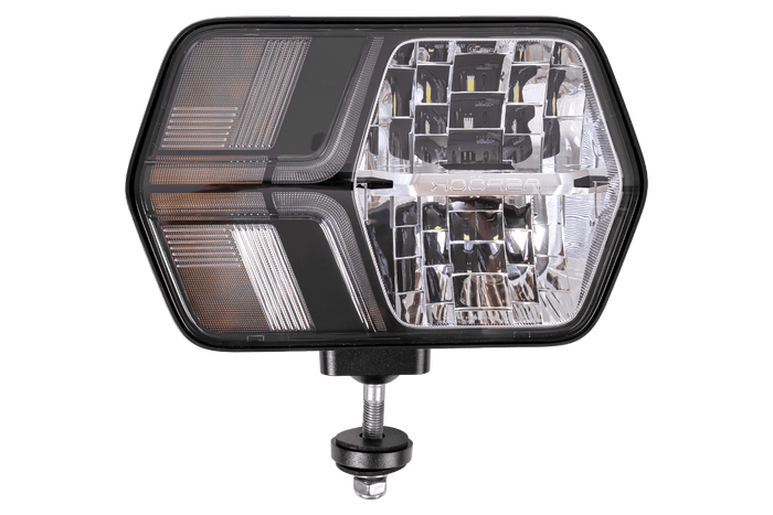 ASPÖCK LuxLED II μπροστινό φωτιστικό LED 7 λειτουργιών 6 ακίδων DEUTSCH DT06-6S δεξιά