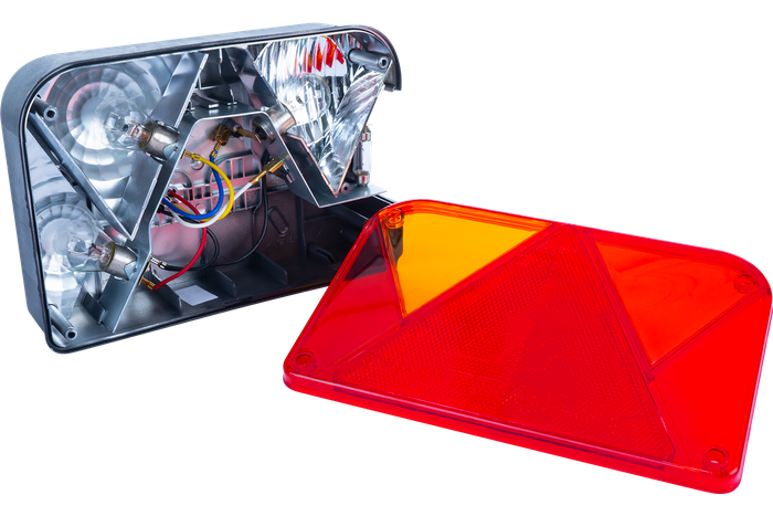 Πίσω φωτιστικό DOBPLAST DPT35, 6 λειτουργιών, αριστερά